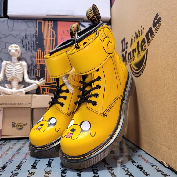 Dr. Martens / 1460 (Juniors) Adventure Time Jake / Brand New!! - Picture 10 of 14